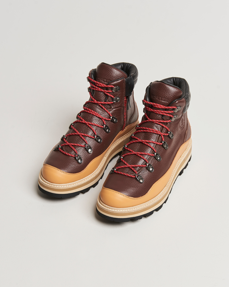 Herr | Moncler Peka Trek Hiking Boots Brown/Beige | Moncler | Peka Trek Hiking Boots Brown/Beige