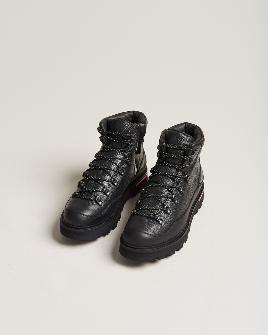 Herr | Moncler Peka Trek Hiking Boots Black/Navy | Moncler | Peka Trek Hiking Boots Black/Navy