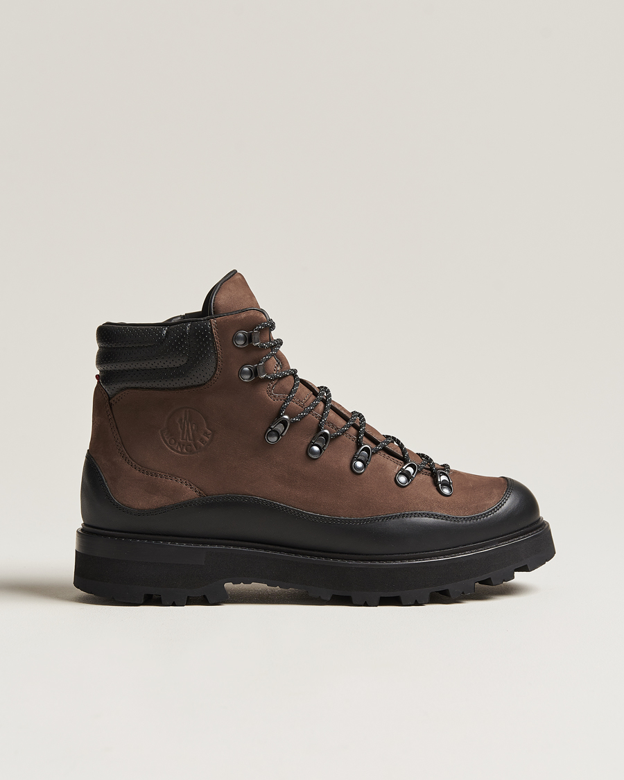 Herr | Moncler Peka Trek Hiking Boots Brown/Black | Moncler | Peka Trek Hiking Boots Brown/Black