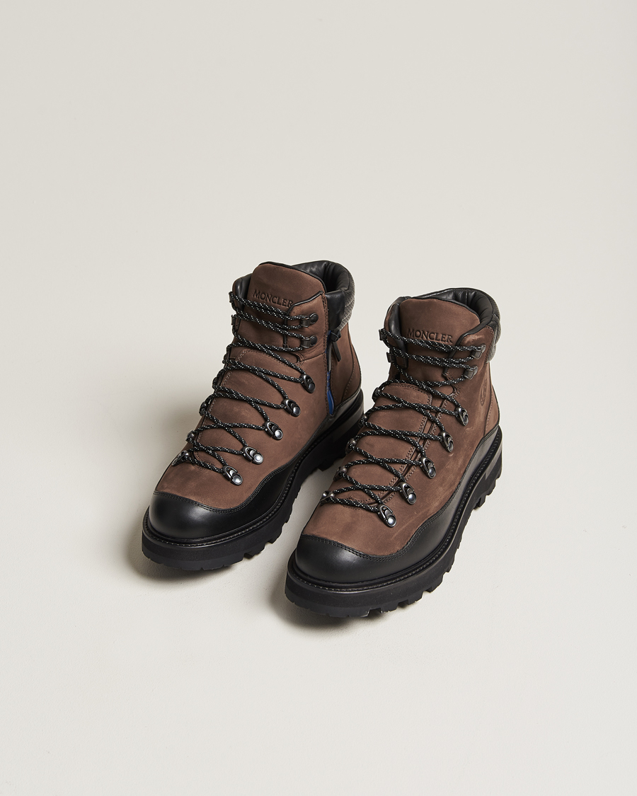 Herr | Moncler Peka Trek Hiking Boots Brown/Black | Moncler | Peka Trek Hiking Boots Brown/Black