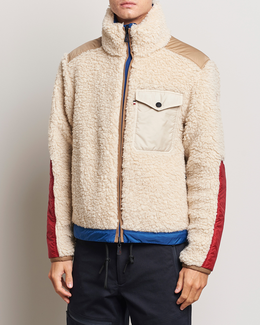 Herr | Jackor | Moncler Grenoble | Plattiers Fleece Bomber Off White