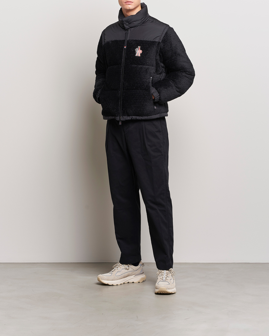 Herr | Jackor | Moncler Grenoble | Graniers Velvet Down Jacket Black