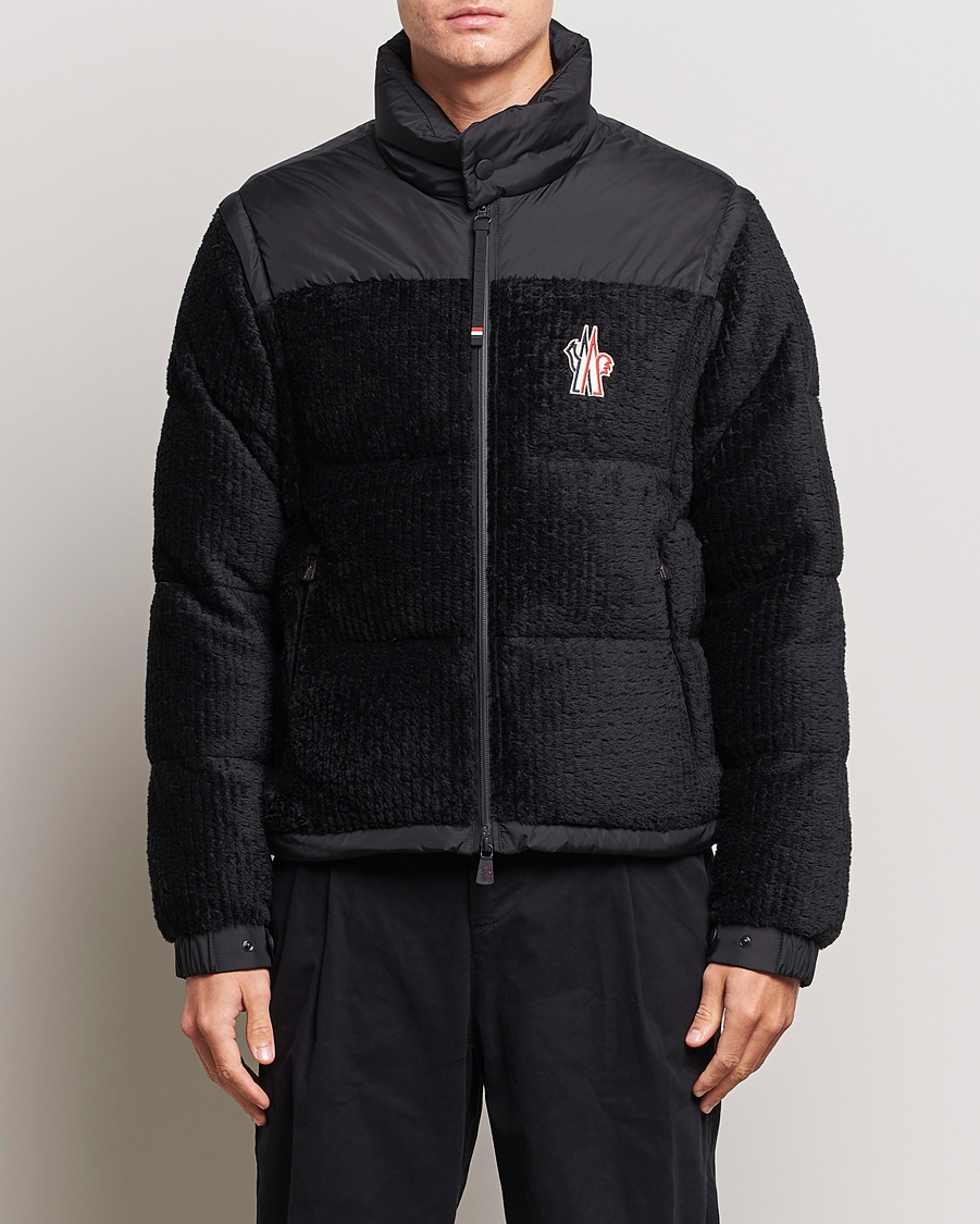 Herr | Jackor | Moncler Grenoble | Graniers Velvet Down Jacket Black