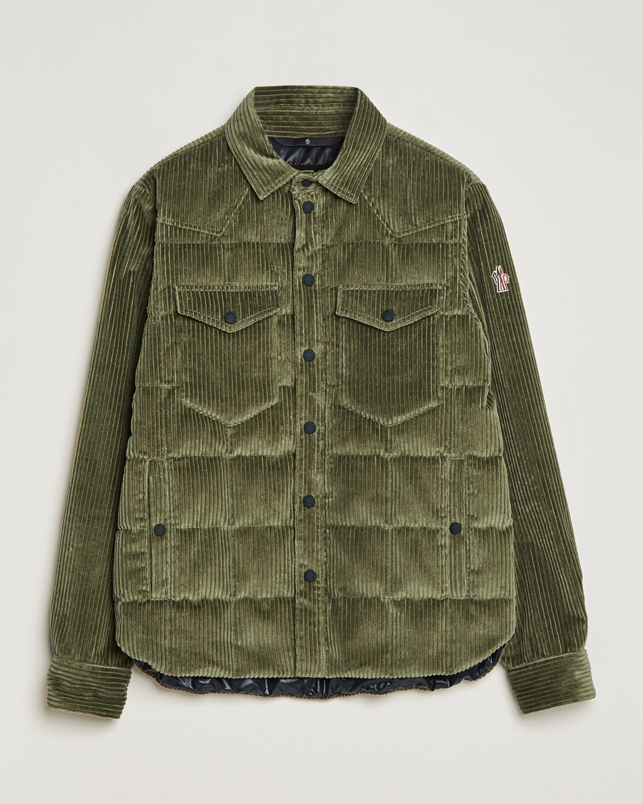 Herr | Jackor | Moncler Grenoble | Gelt Corduroy Shirt Jacket Olive