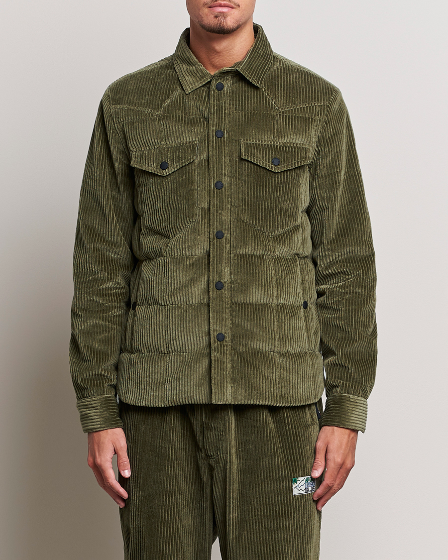 Herr | Jackor | Moncler Grenoble | Gelt Corduroy Shirt Jacket Olive