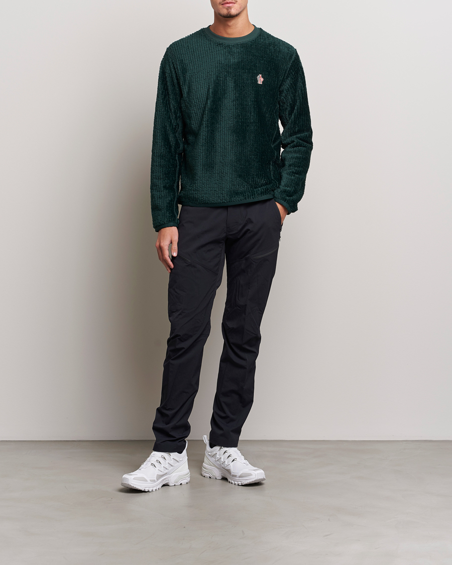 Herr | Tröjor | Moncler Grenoble | Fluffy Sweatshirt Green