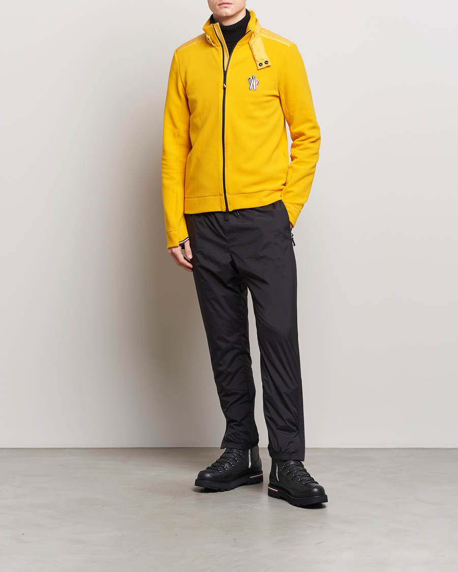 Herr | Tröjor | Moncler Grenoble | Zip Cardigan Bright Yellow