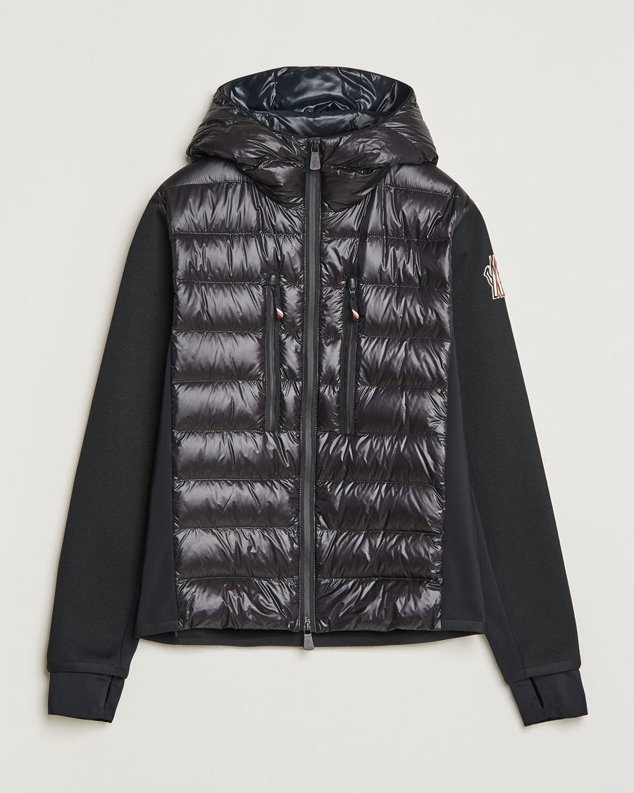 Herr | Tröjor | Moncler Grenoble | Hybrid Zip Cardigan Black