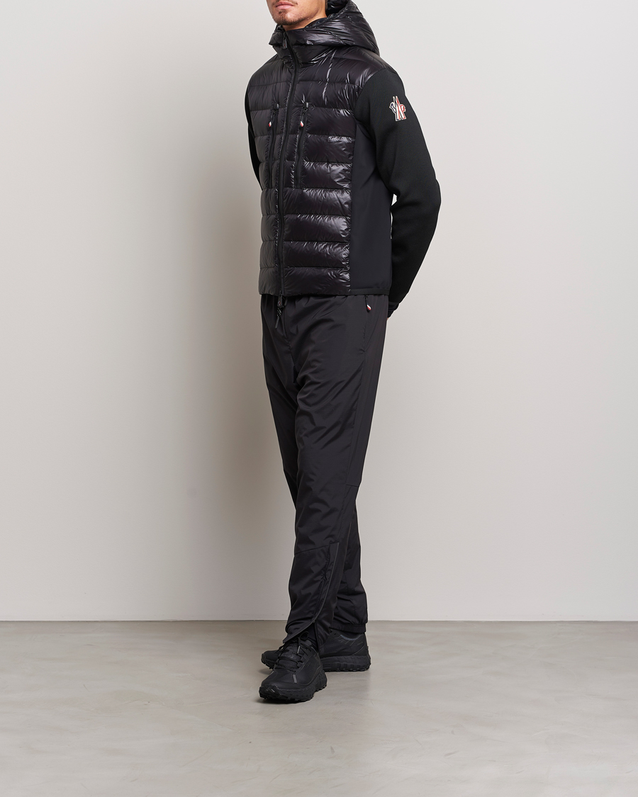 Herr | Tröjor | Moncler Grenoble | Hybrid Zip Cardigan Black