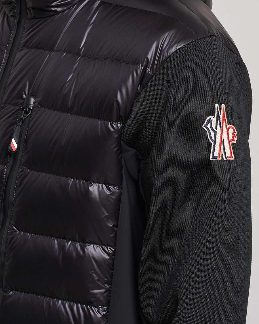 Herr | Tröjor | Moncler Grenoble | Hybrid Zip Cardigan Black