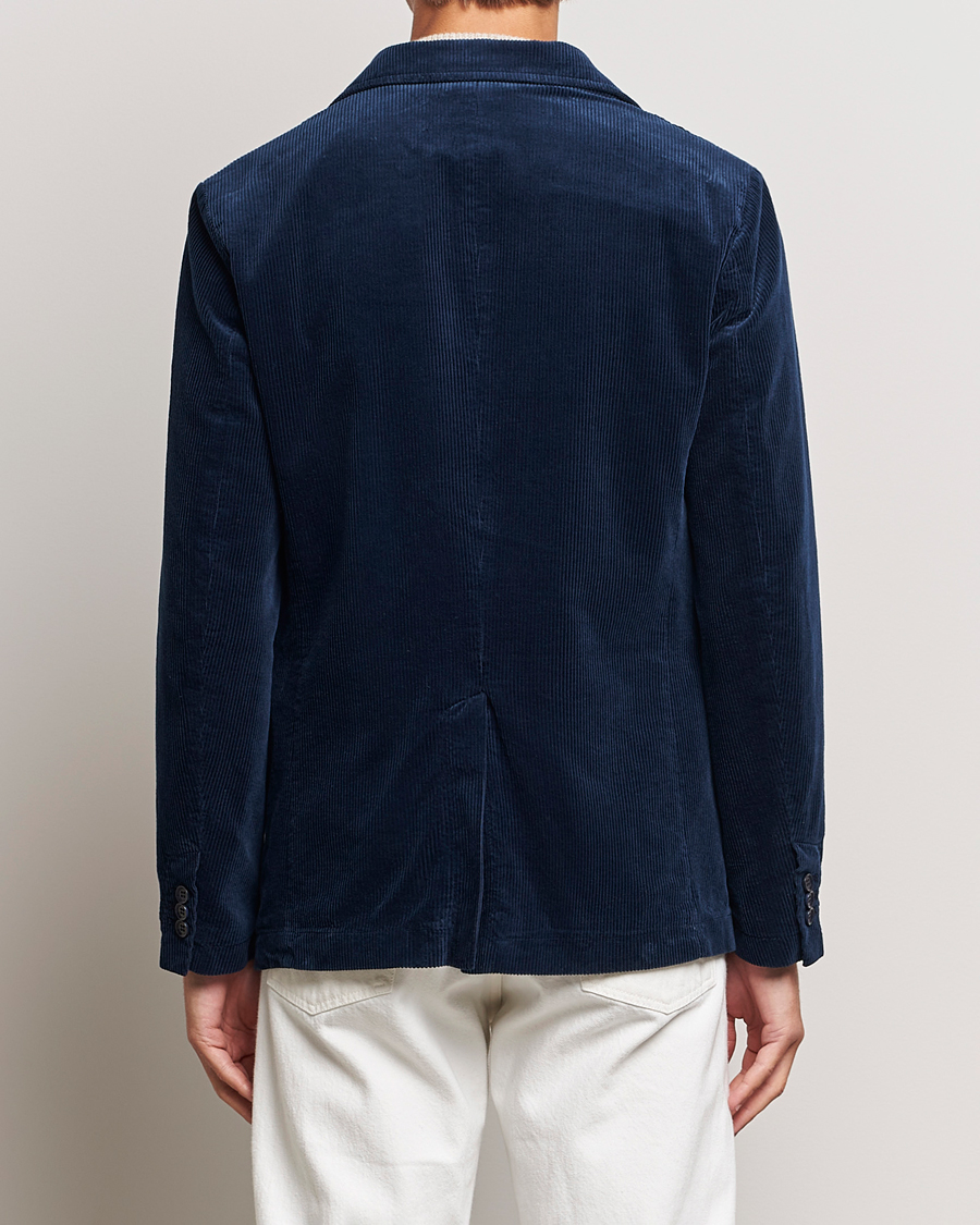 Herr | Kavajer | Aspesi | Corduroy Blazer Navy