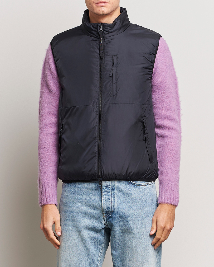 Herr | Jackor | Aspesi | Jil Padded Vest Black