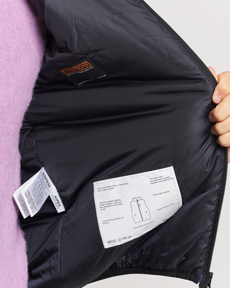 Herr | Jackor | Aspesi | Jil Padded Vest Black