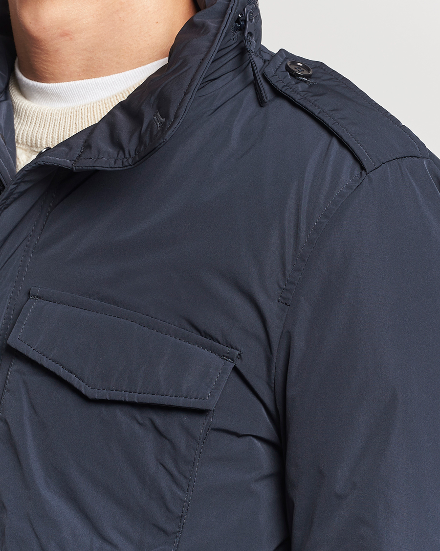 Herr | Jackor | Aspesi | Minifield Nylon Field Jacket Navy
