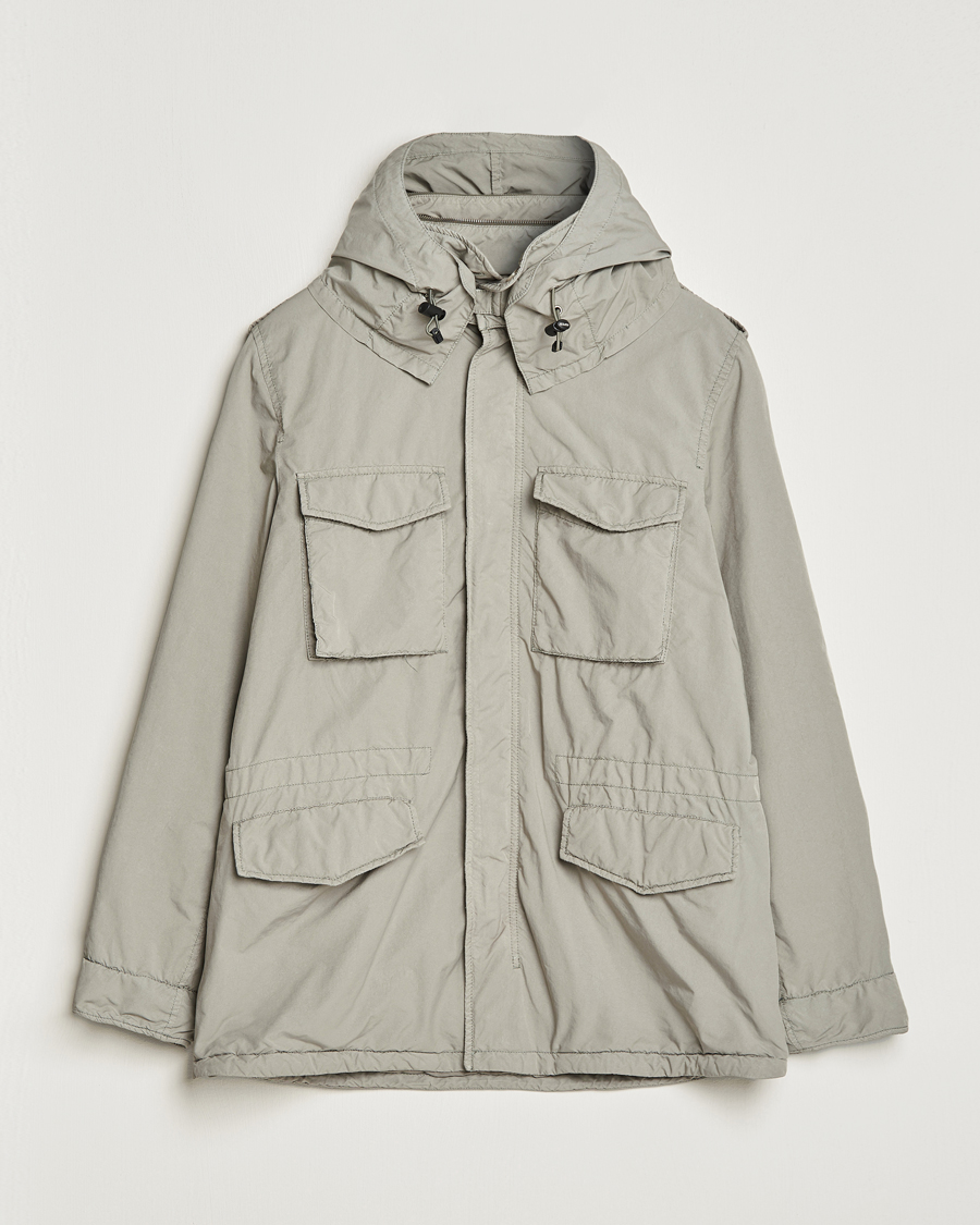 Herr | Jackor | Aspesi | Garment Dyed Field Jacket Sand