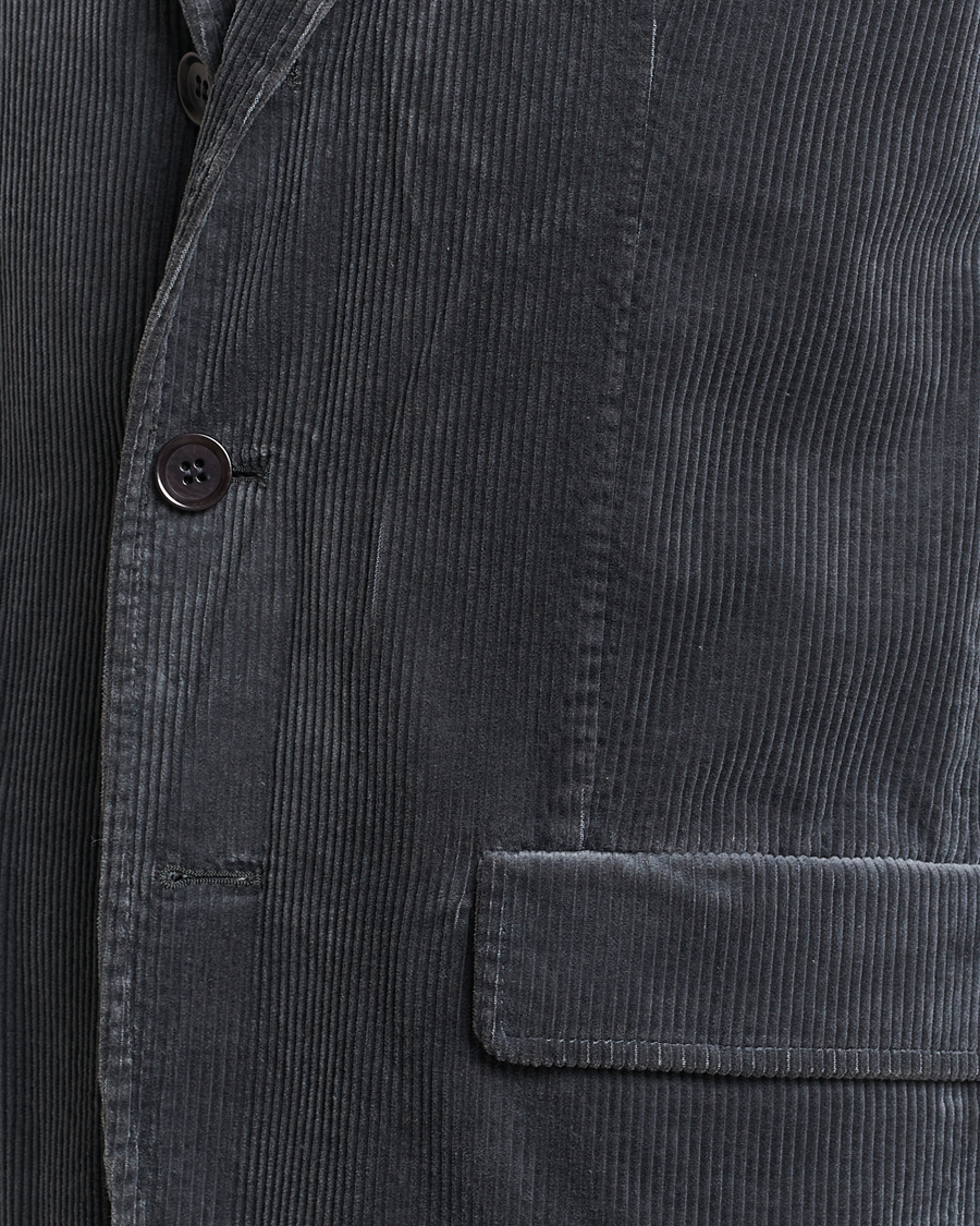 Herr | Kavajer | Aspesi | Corduroy Blazer Charcoal