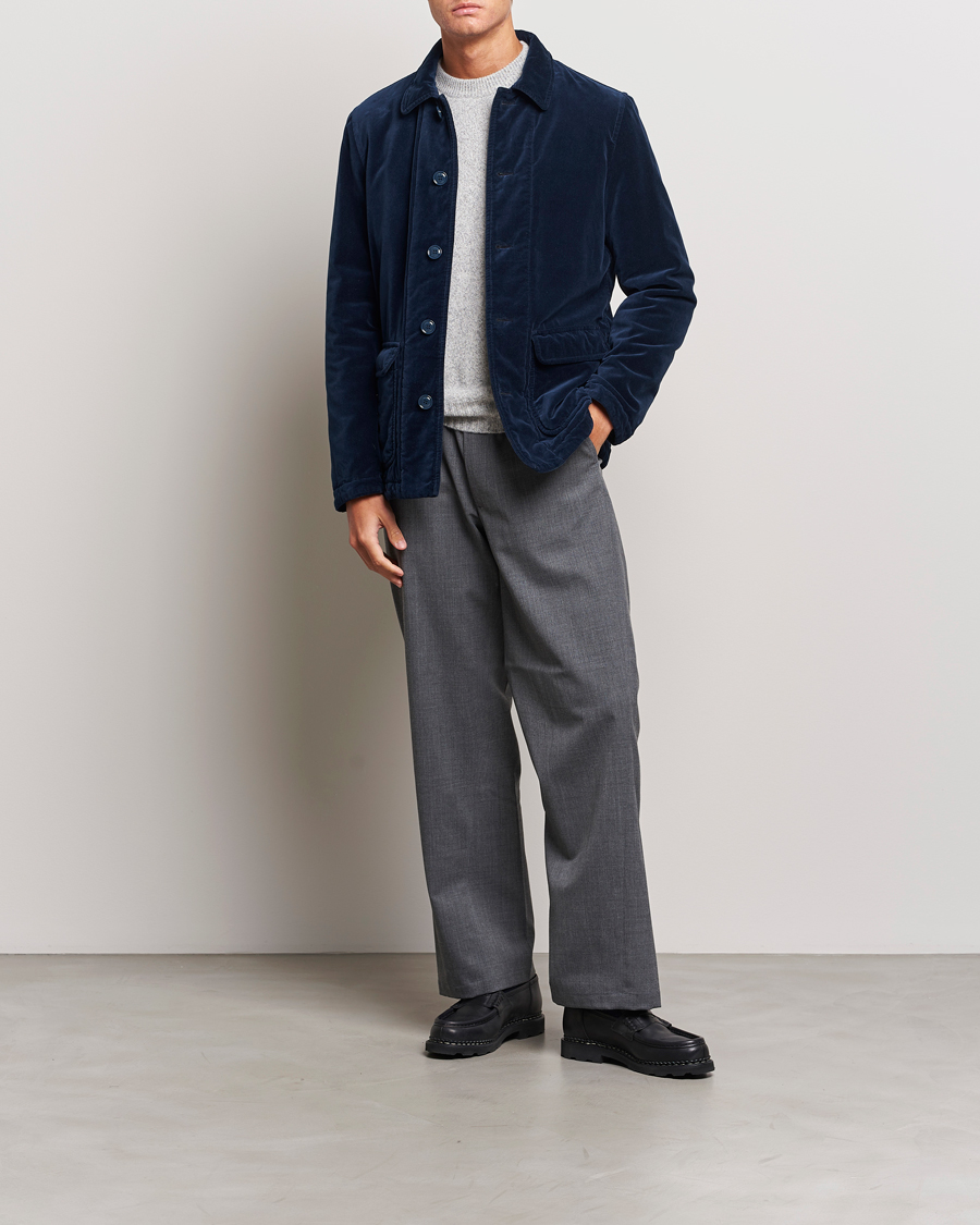 Herr | Jackor | Aspesi | Tadao Corduroy Jacket Navy
