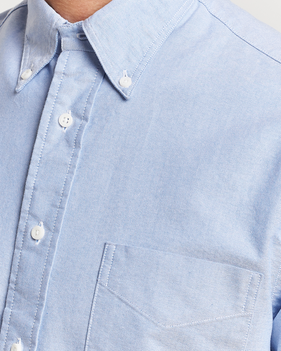 Herr | Skjortor | Gitman Vintage | Button Down Oxford Shirt Light Blue