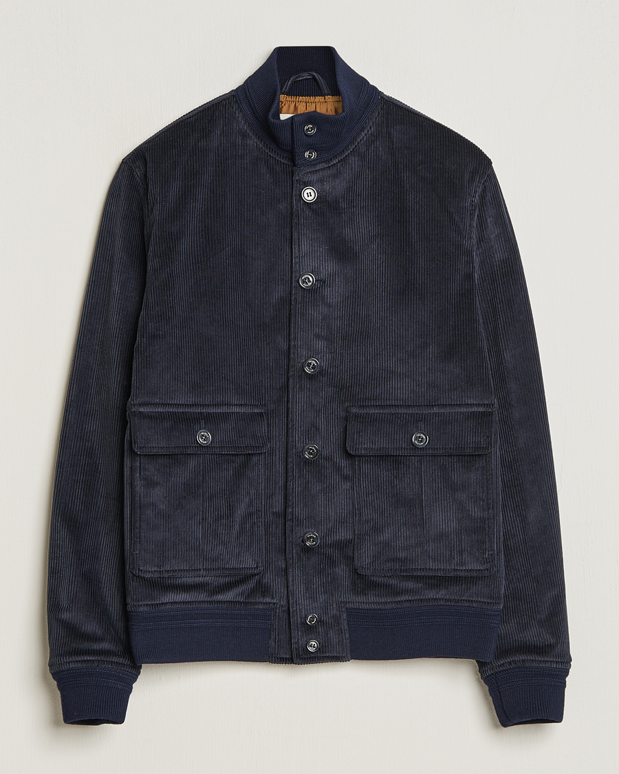 Herr | Jackor | Valstar | Corduroy Padded Valstarino Navy
