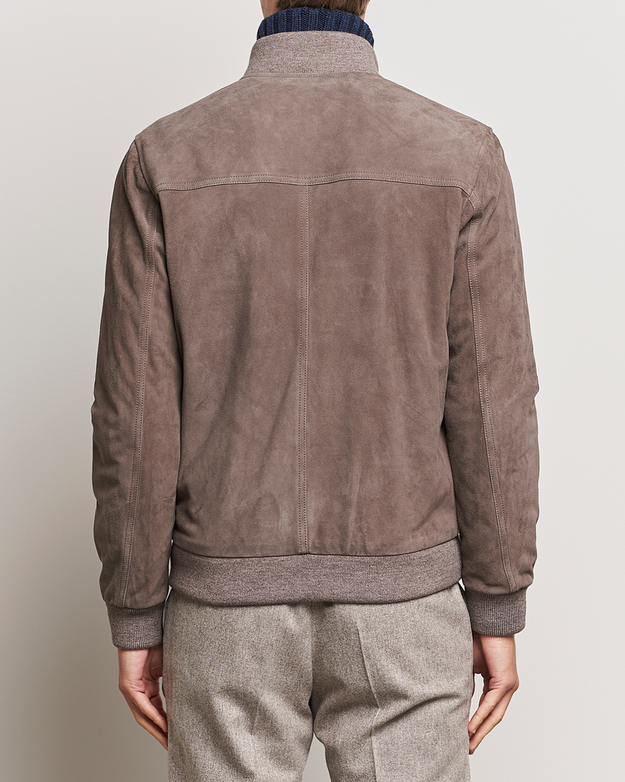 Herr | Jackor | Valstar | Valstarino Suede Jacket Stone
