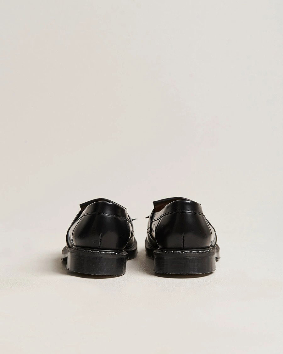 Herr | Loafers | Solovair | Tassel Loafer Black Shine