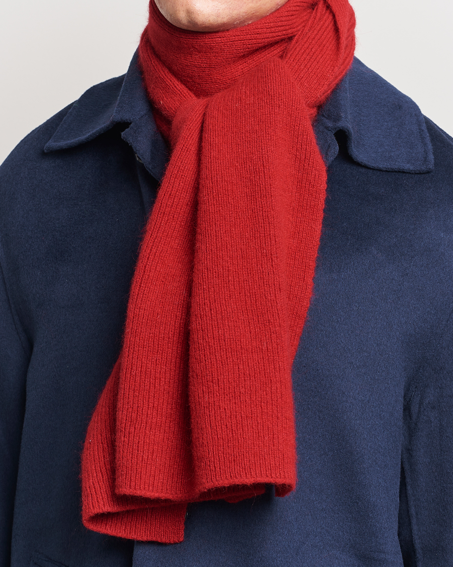 Herr |  | Le Bonnet | Lambswool/Caregora Scarf Framboise