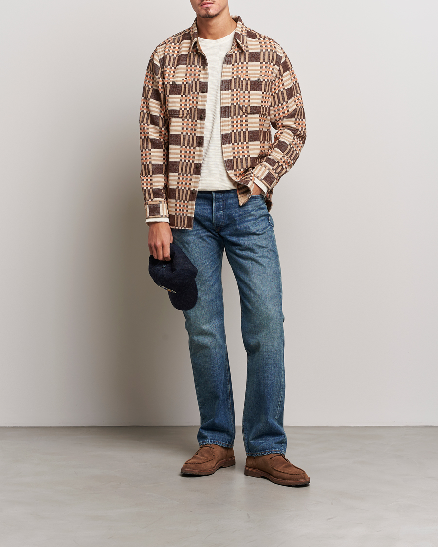 Herr | Jeans | RRL | Straight Fit 5-Pocket Denim Once Washed