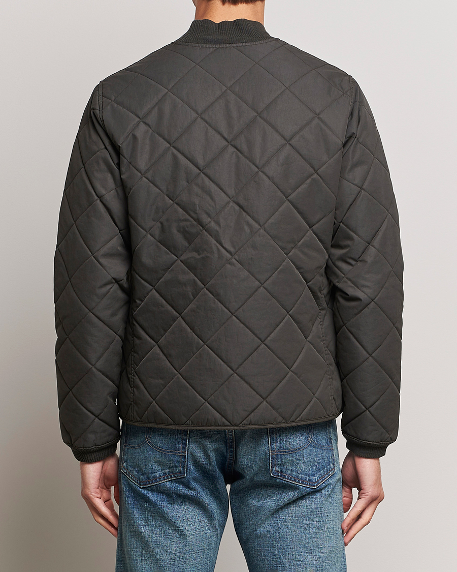 Herr | Jackor | RRL | Benton Quilted Bomber Vintage Black