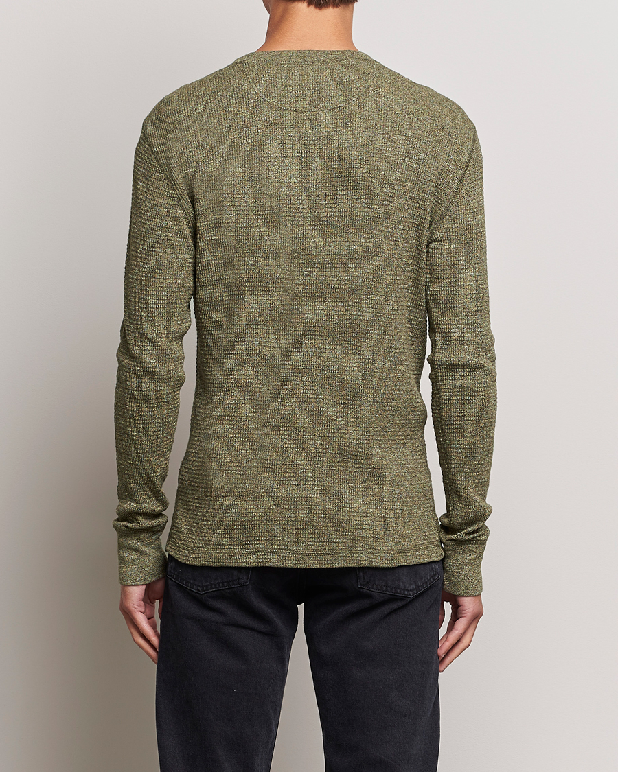 Herr | Tröjor | RRL | Long Sleeve Henley Olive