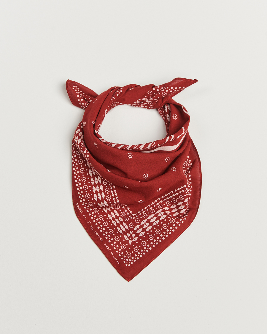 Herr | RRL Benson Printed Bandana Turkey Red | RRL | Benson Printed Bandana Turkey Red