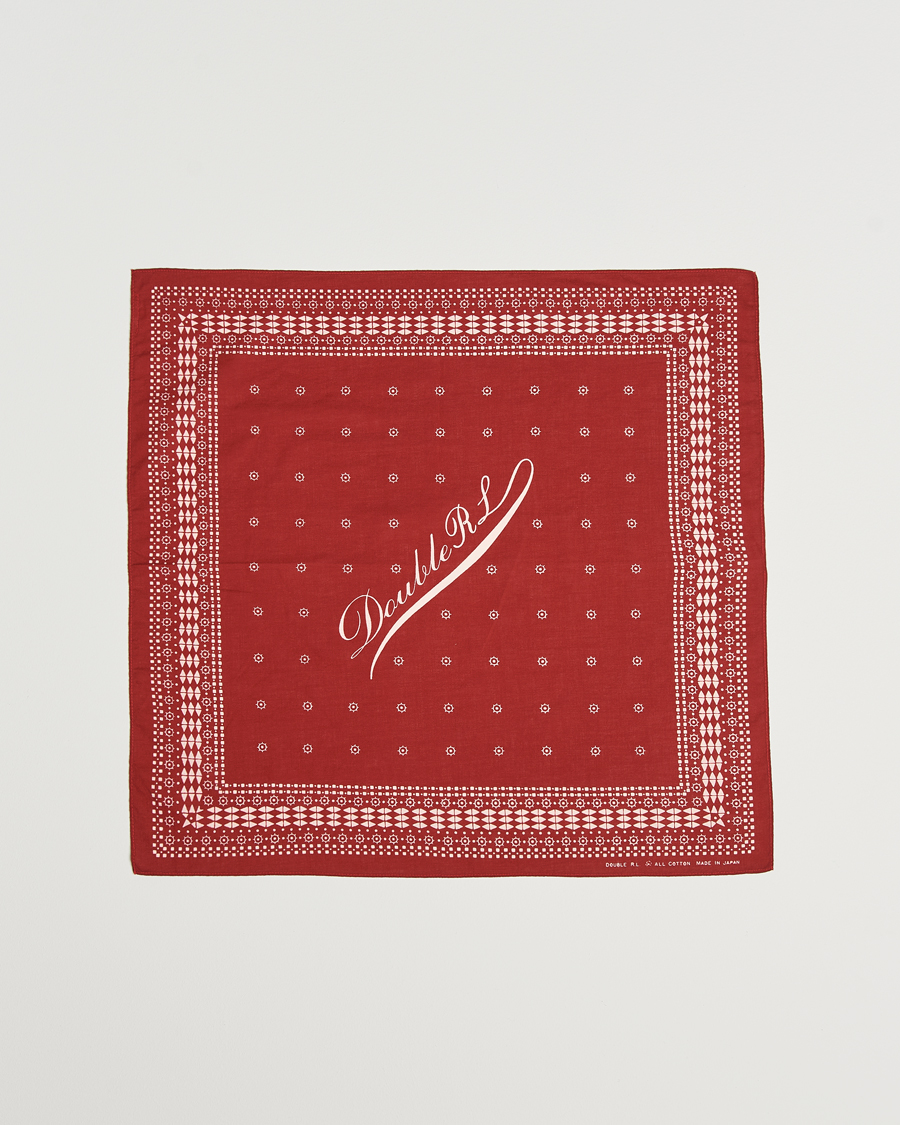 Herr | RRL Benson Printed Bandana Turkey Red | RRL | Benson Printed Bandana Turkey Red