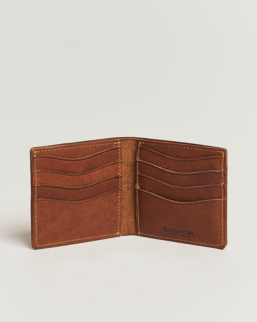 Herr | RRL Ranch Leather Billfold Brown | RRL | Ranch Leather Billfold Brown