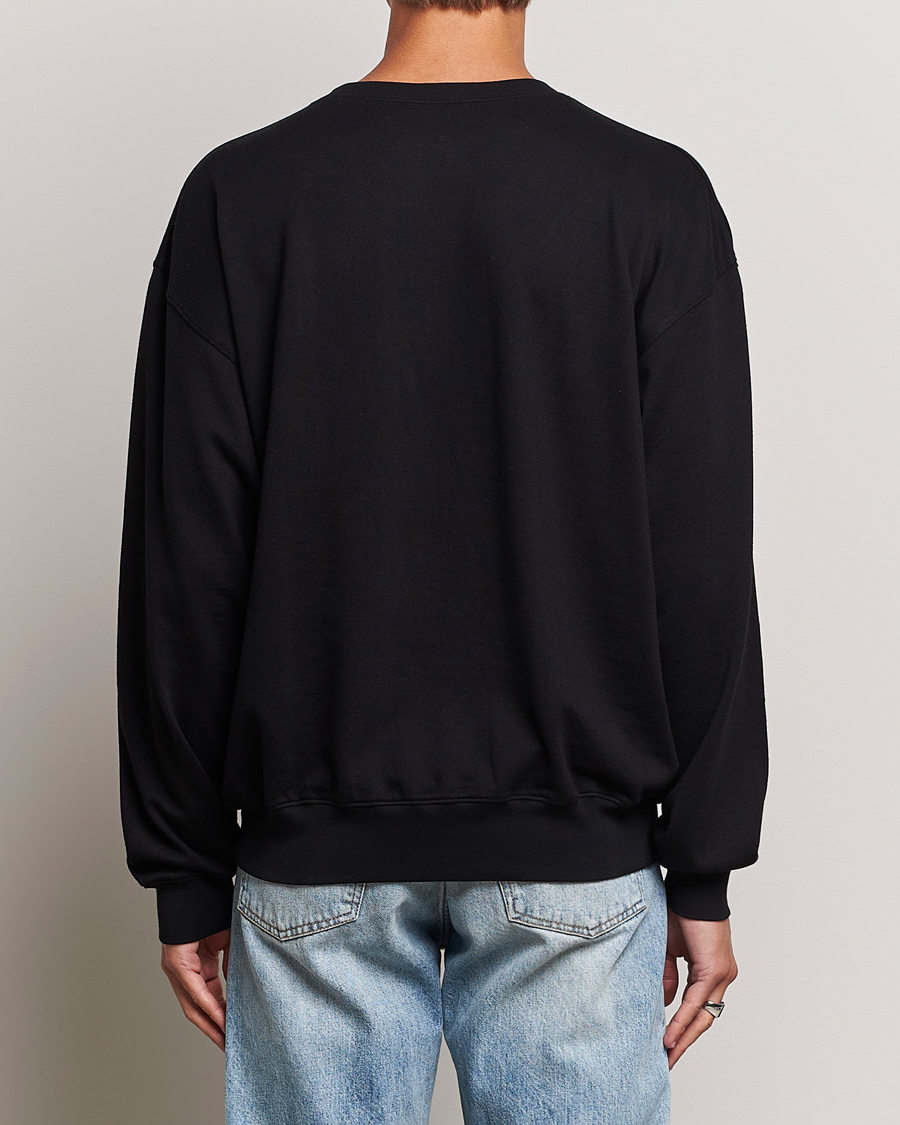 Herr | Tröjor | Auralee | High Gauge Sweatshirt Black