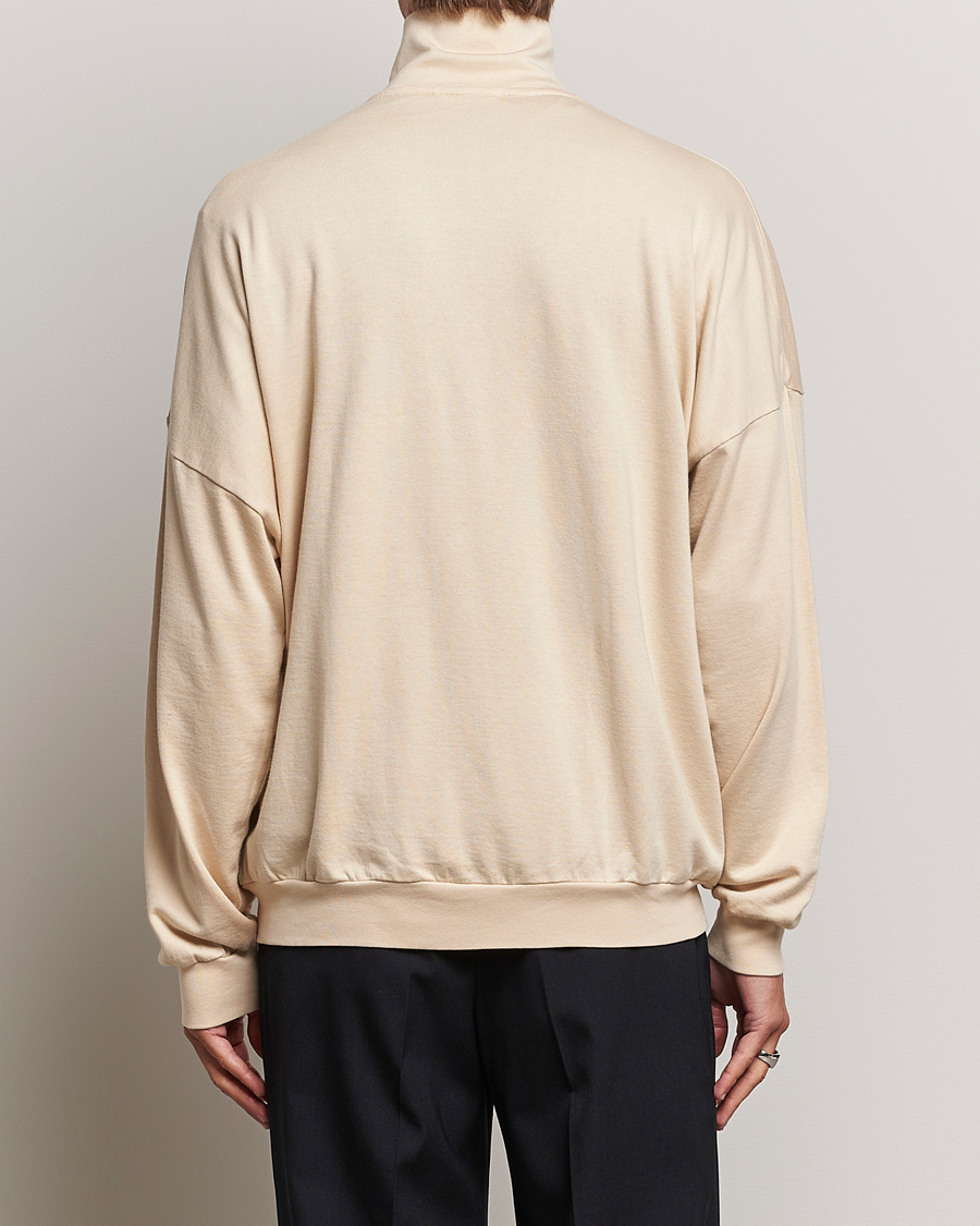 Herr | Tröjor | Auralee | High Gauge Zip Blouson Light Beige