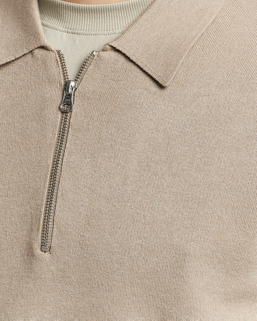 Herr | Tröjor | Samsøe Samsøe | Guna Half Zip Pure Cashmere