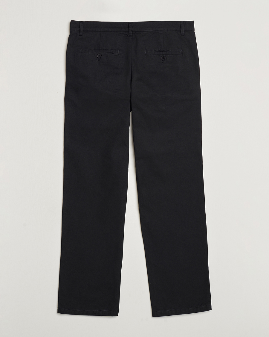 Herr | Byxor | Samsøe Samsøe | Johnny Cotton Trousers Black