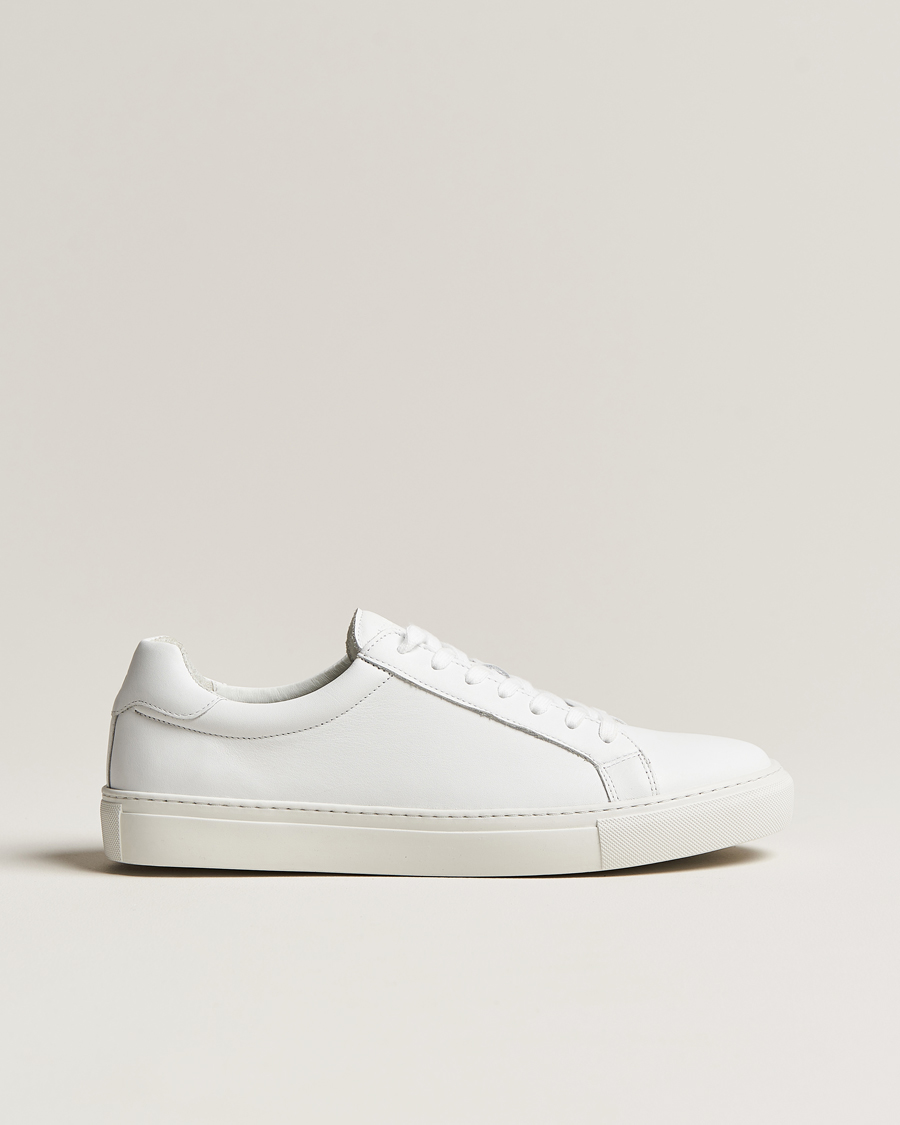 Herr | Sneakers | Samsøe Samsøe | Saharry Leather Sneakers White