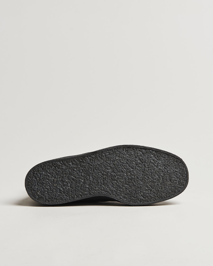 Herr | Sanders Sherling Lined Curling Boot Black Suede | Sanders | Sherling Lined Curling Boot Black Suede