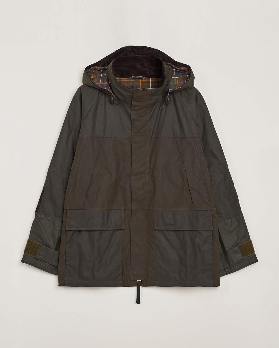 Herr | Jackor | Barbour Heritage | Short Field Parka Olive