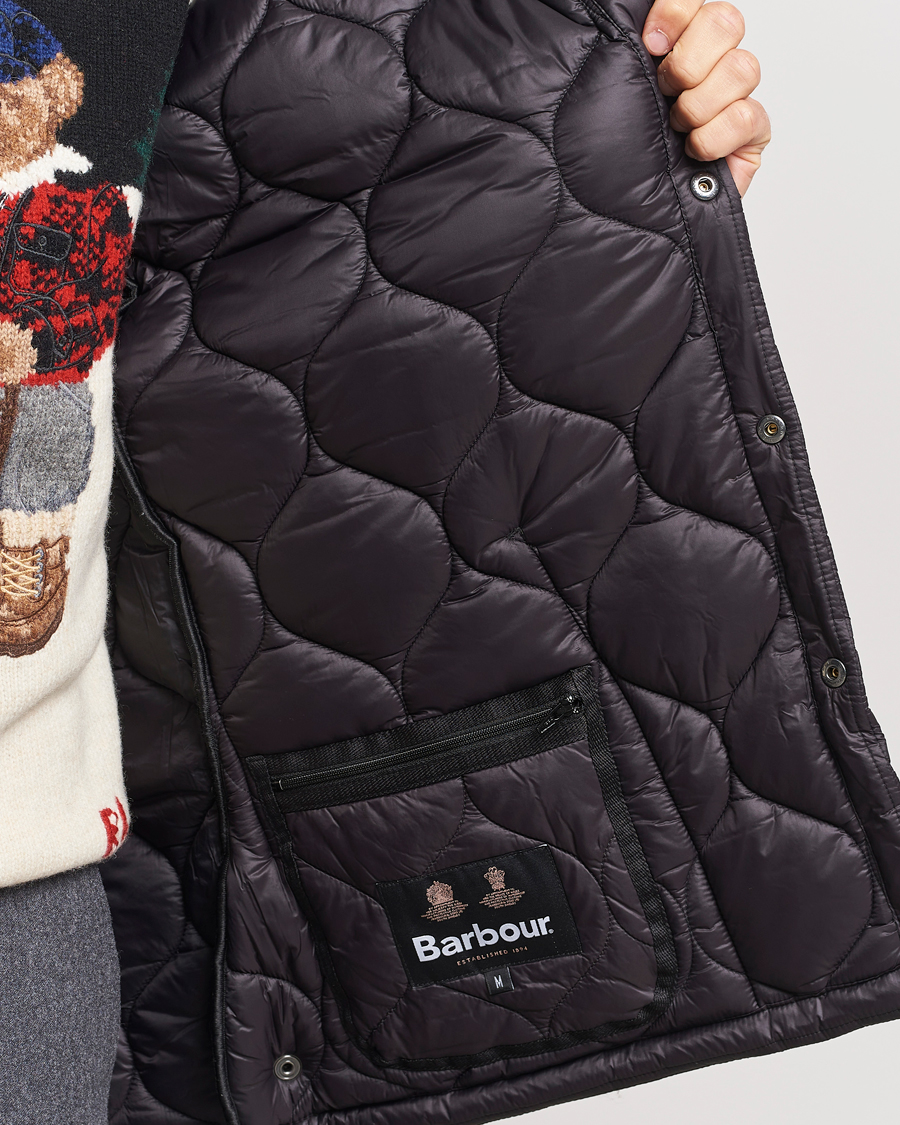Herr | Jackor | Barbour Heritage | Lofty Quilt Jacket Black