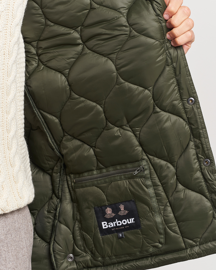 Herr | Jackor | Barbour Heritage | Lofty Quilt Jacket Olive
