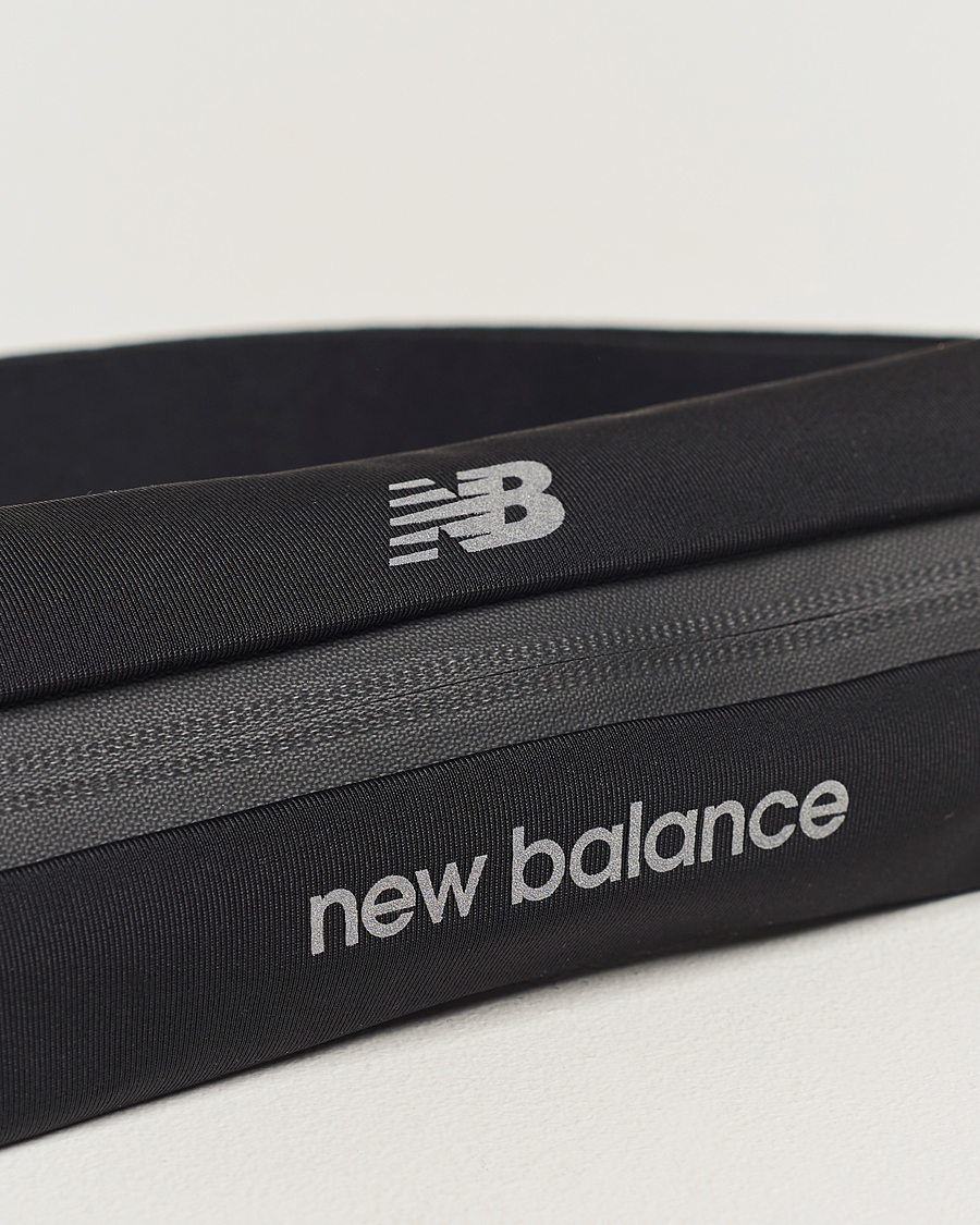 Herr | New Balance Running Running Stretch Belt Black | New Balance Running | Running Stretch Belt Black
