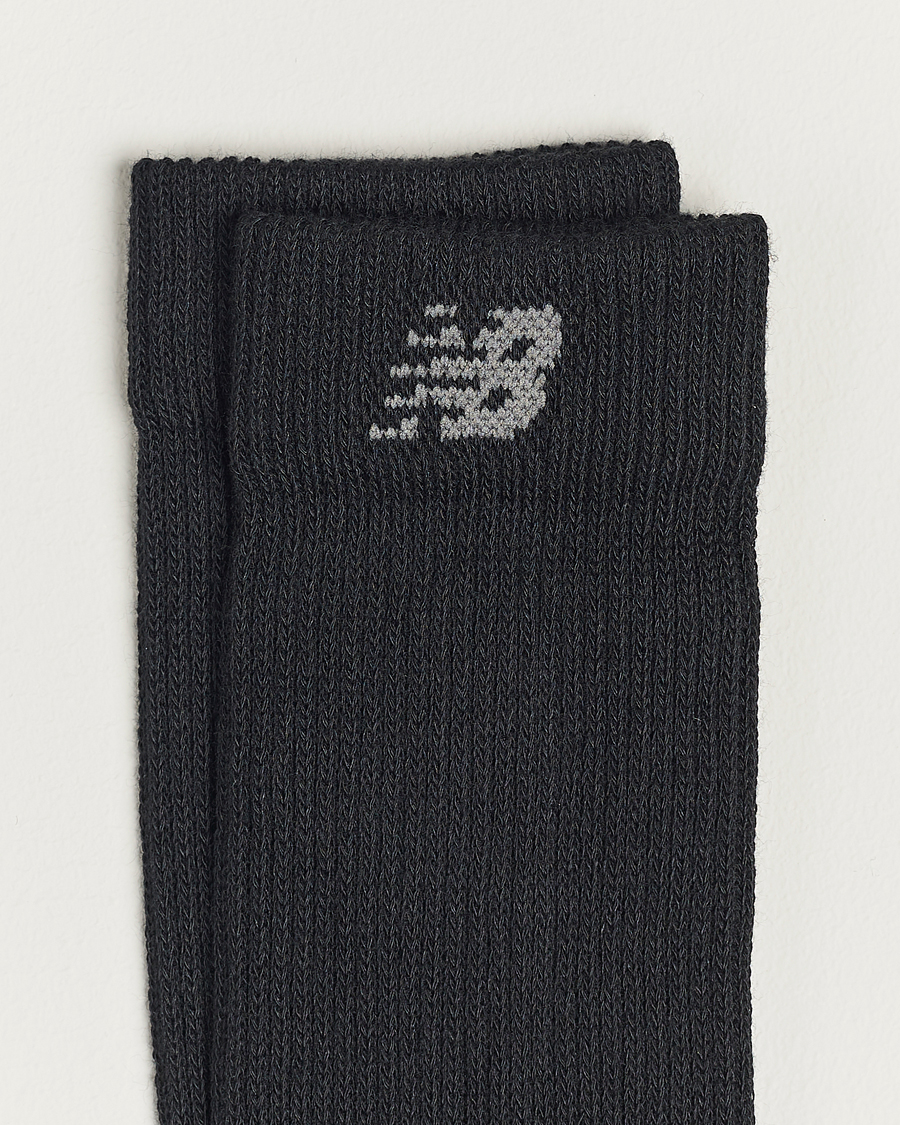 Herr | Underkläder | New Balance Running | 2-Pack Coolmax Crew Socks Black