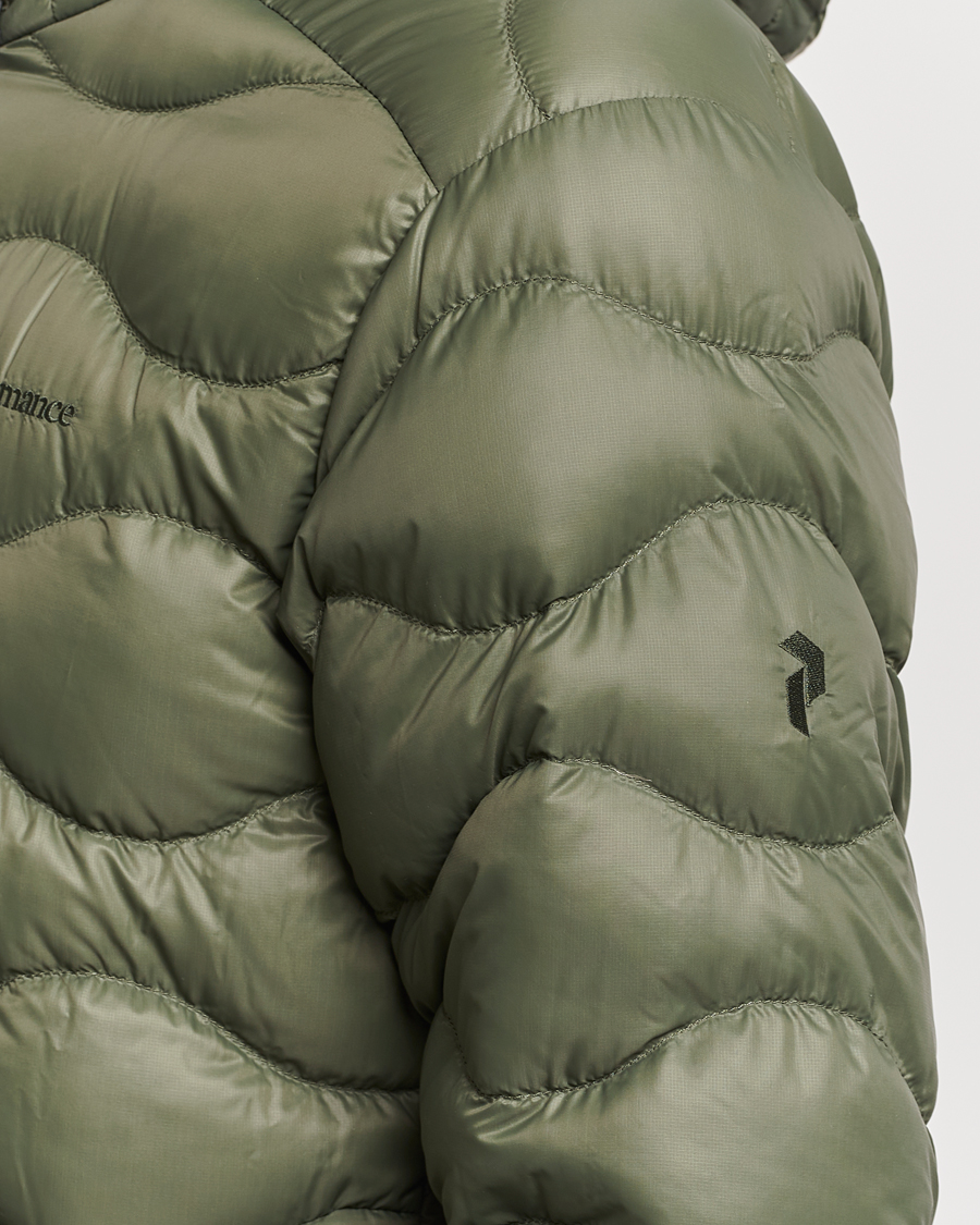 Herr | Jackor | Peak Performance | Helium Down Hooded Jacket Pine Needle