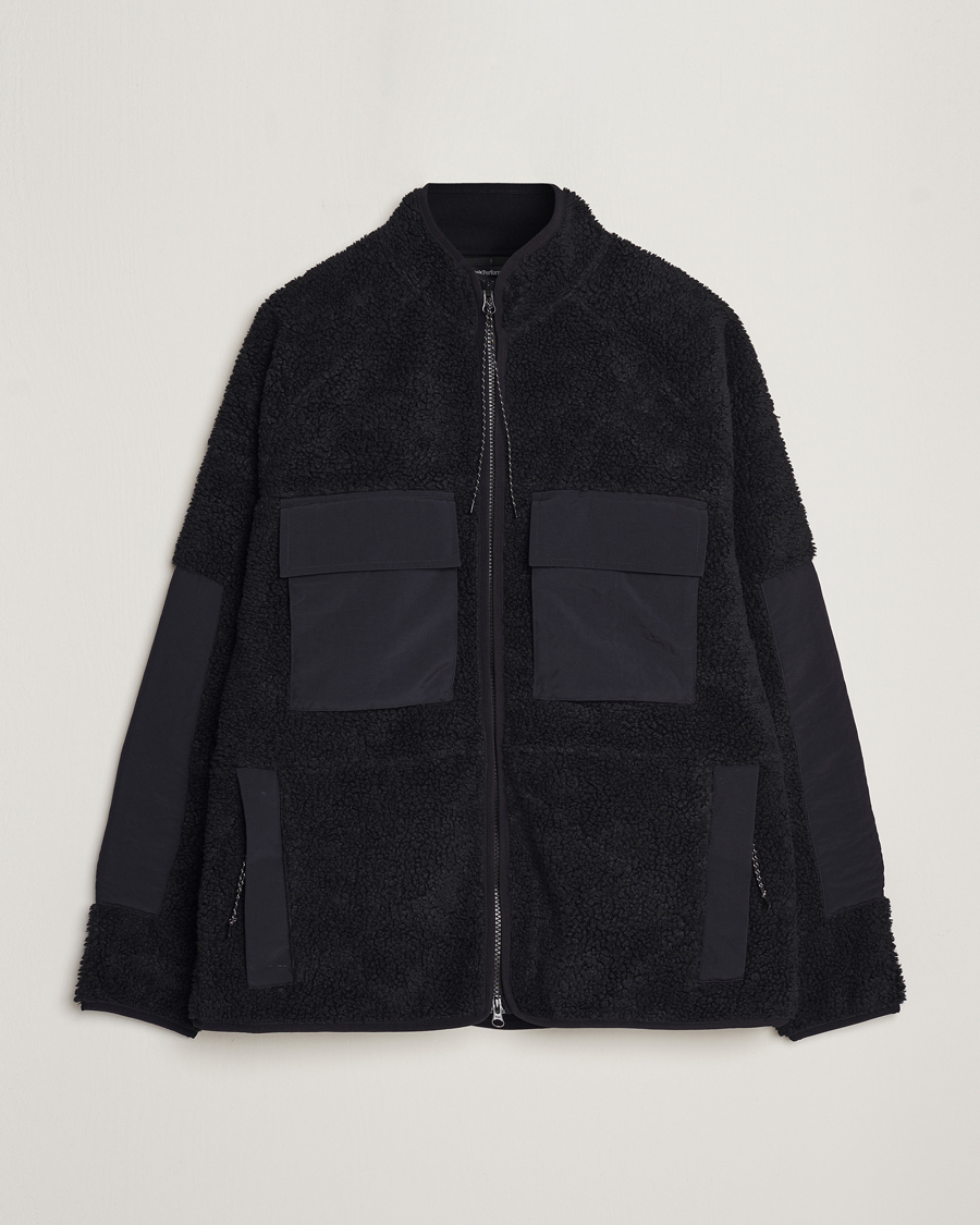 Herr | Tröjor | Peak Performance | Heavy Pile Full Zip Black