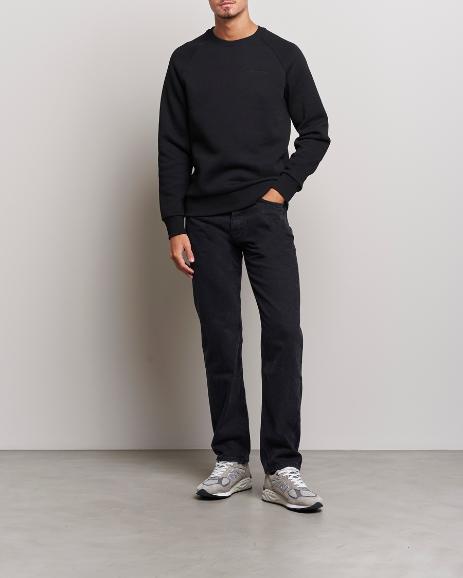 Herr | Tröjor | Peak Performance | Original Logo Crew Neck Sweatshirt Black