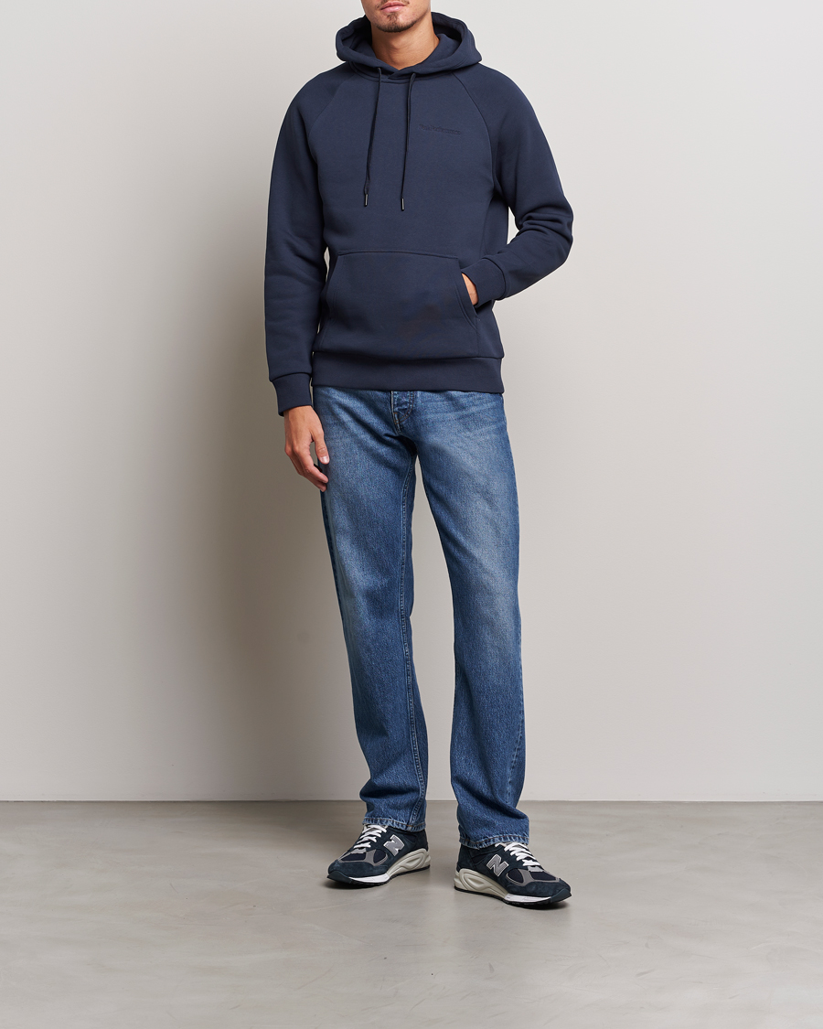 Herr | Tröjor | Peak Performance | Original Logo Hoodie Blue Shadow