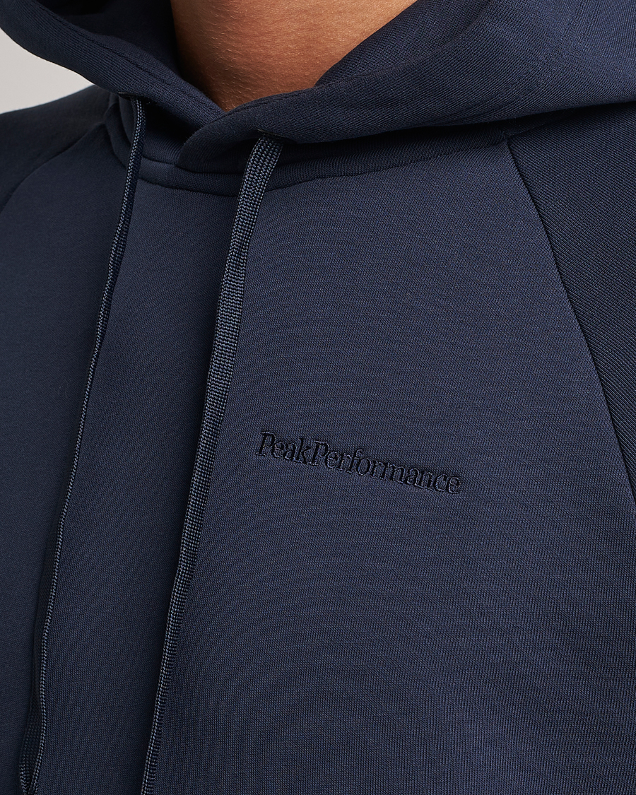 Herr | Tröjor | Peak Performance | Original Logo Hoodie Blue Shadow