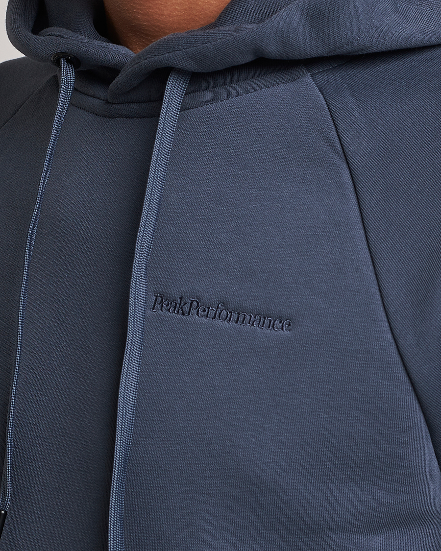 Herr | Tröjor | Peak Performance | Original Logo Hoodie Omber Blue