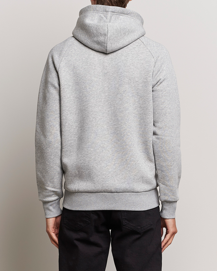 Herr | Tröjor | Peak Performance | Original Logo Full Zip Hoodie Grey Melange